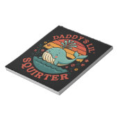 Daddys Little Whale Notitieblok (Linkerzijde)