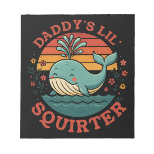 Daddys Little Whale Notitieblok