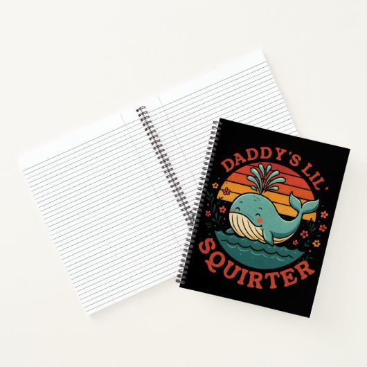 Daddys Little Whale Notitieboek (Binnen)