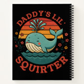 Daddys Little Whale Notitieboek (Achterkant)