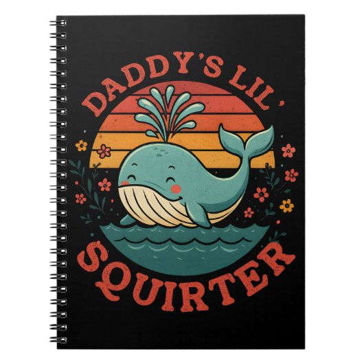 Daddys Little Whale Notitieboek (Voorkant)