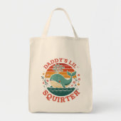 Daddys Little Whale Tote Bag (Voorkant)