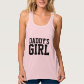 DADDY'S MEISJES-T-shirts Tanktop (Voorkant)
