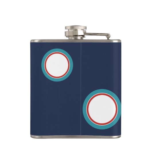 Daddy's Sippy Cup - Heupkolf Retro Kleuren Heupfles (Achterkant)