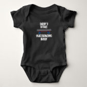 Daddy's Skateboarding Buddy Skateboarder Romper (Voorkant)