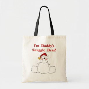 Daddy's Snuggle Beer Daddy Christmas Tote Bag