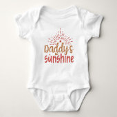 Daddy's Sunshine - Baby Boy Bodysuit (Voorkant)