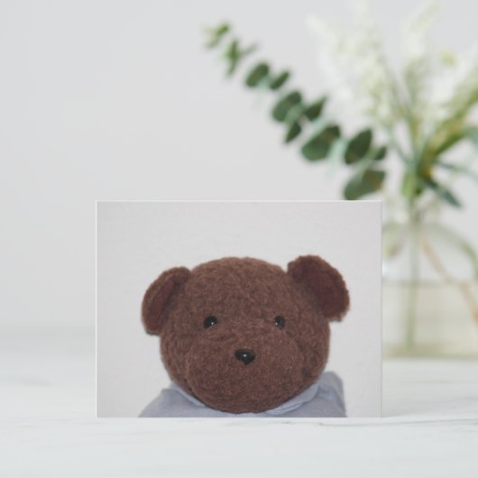 Daddys Teddy Bear Briefkaart (Staand voorkant)
