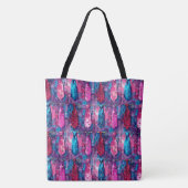 Daddy's Ties Grote Schoudertas Tote Bag (Achterkant)