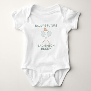 Daddy's Toekomstige Badminton Buddy - Badminton Romper