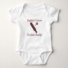 Daddy's toekomstige cricketmaatje | Aangepaste cri Romper