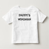 DADDY'S WINGMAN KINDER SHIRTS (Voorkant)