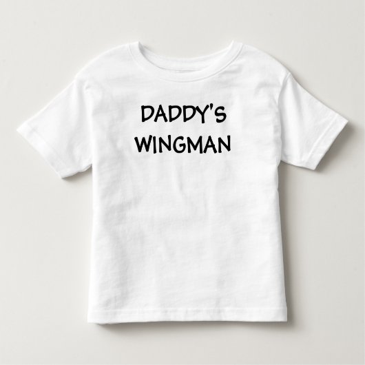 DADDY'S WINGMAN KINDER SHIRTS (Voorkant)