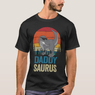Daddysaurs Rex papa Saurus Matching Dinosaur Fami T-shirt