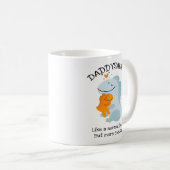 Daddysaurus als een normale papa, maar Geweldige Koffiemok (Voorkant rechts)