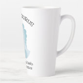 Daddysaurus als een normale papa, maar Geweldige Latte Mok (Rechts)