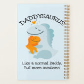 Daddysaurus als een normale papa, maar Geweldige Planner (Achterkant)