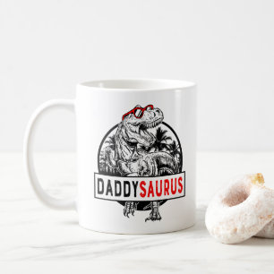 Daddysaurus Daddy Saurus T Rex Vaderdag 1WH1 Koffiemok