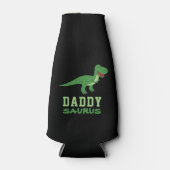 Daddysaurus Dinosaur T-Rex Dino Dad Vaderdag Flesjeskoeler (Voorkant)