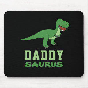 Daddysaurus Dinosaur T-Rex Dino Dad Vaderdag Muismat