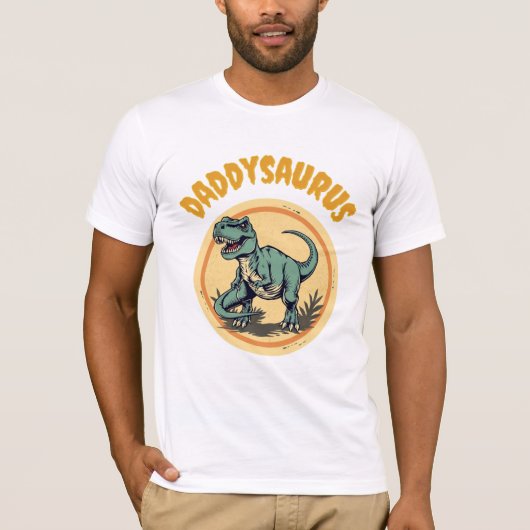  DaddySaurus Dinosaur T-shirt (Voorkant)
