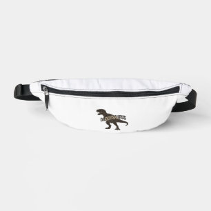 Daddysaurus Dinosaurus Vintage Gravure Shirt Ontwe Heuptasje