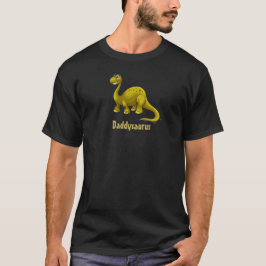 Daddysaurus Diplodocus Dinosaur Dad TeeShirt T-shirt