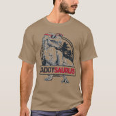 Daddysaurus Fathers Day Gifts Dad T-shirt (Voorkant)