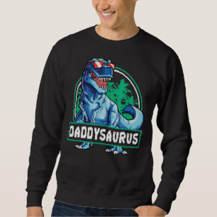 Daddysaurus Fathers Day Rex Dinosaur Daddysaurus Trui