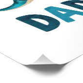 Daddysaurus Perfect Poster (Hoek)