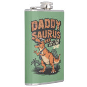 Daddysaurus Rex: De koele prehistorische legende Heupfles (Rechts)