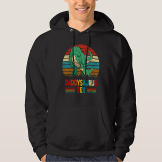 Daddysaurus  Rex Dinosaur Dad saurus Family Matchi Hoodie