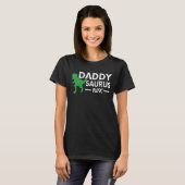Daddysaurus Rex Dinosaur Dad Saurus Fathers Day T-shirt (Voorkant volledig)