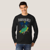 Daddysaurus Rex Summer Vacation Daddysaurus T-shirt (Voorkant volledig)