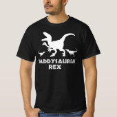 Daddysaurus Rex - Voor beste vaders en vaders van  T-shirt (Voorkant)