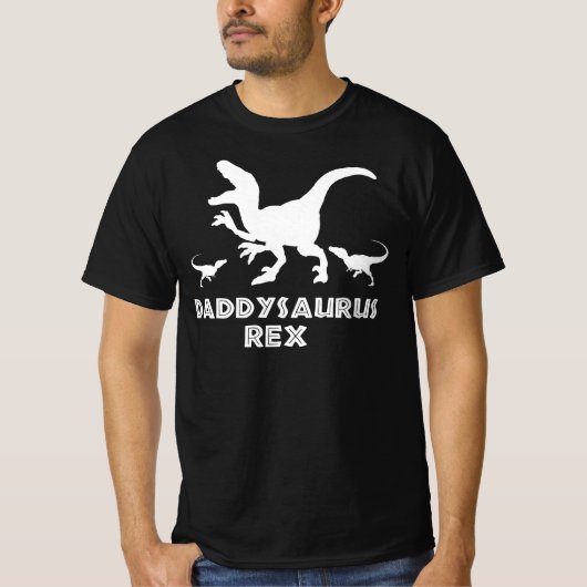 Daddysaurus Rex - Voor beste vaders en vaders van  T-shirt (Voorkant)