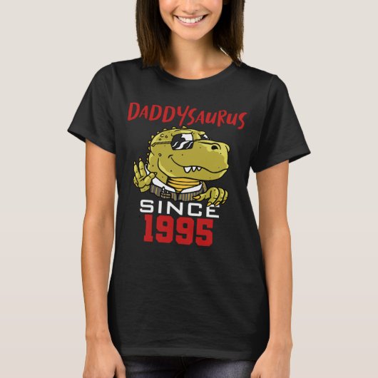Daddysaurus since 1995 t-shirt (Voorkant)