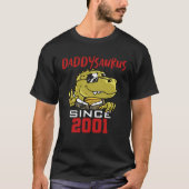 Daddysaurus since 2001 t-shirt (Voorkant)