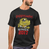 Daddysaurus since 2017 t-shirt (Voorkant)