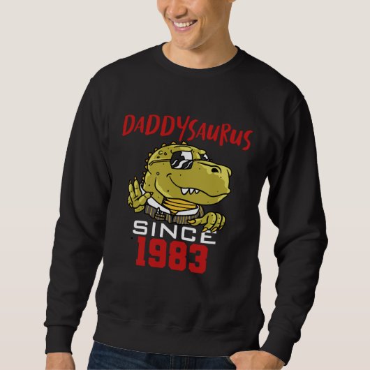 Daddysaurus sinds 1983 trui (Voorkant)
