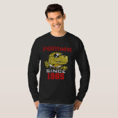 Daddysaurus sinds 1985 t-shirt (Voorkant volledig)