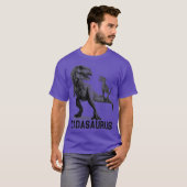 Daddysaurus T Rex Dinosaur Dad Saurus Cool Dad T-shirt (Voorkant volledig)