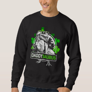 Daddysaurus T Rex Dinosaurus Daddy Saurus St Patri Trui