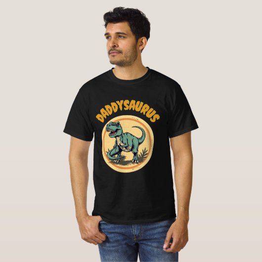 Daddysaurus T-Shirt (Voorkant volledig)