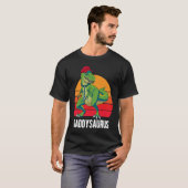 Daddysaurus Vaderdag Rex Daddy Saurus Mannen T-shirt (Voorkant volledig)
