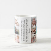 'Daddyy & Me' 1e Vaderdag Foto Collage mok (Center)