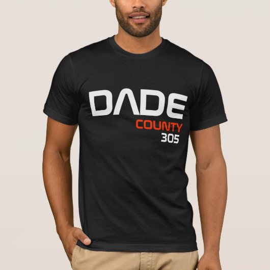 dade county shirten t-shirt (Voorkant)