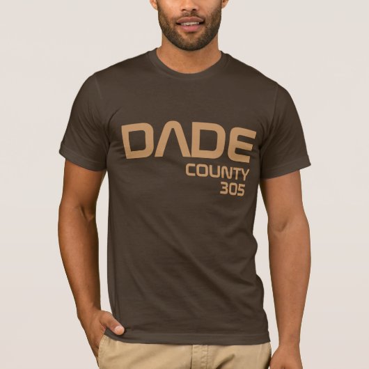 Dade county shirten t-shirt (Voorkant)