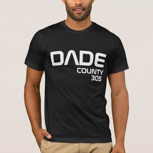 dade county Shirten T-shirt (Voorkant)