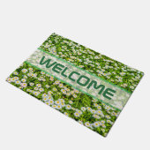 Dadelijke bloemen deurmat (Schuin)